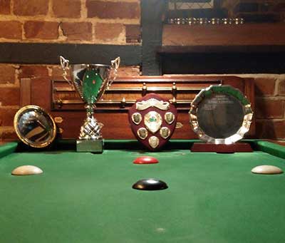 The Plate, the Cup and the Div 1 and Div 2 trophies